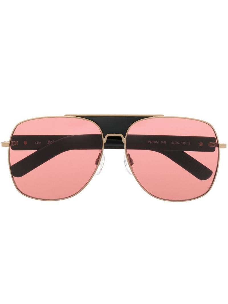 Palm Angels Eyewear Bay pilot-frame sunglasses - Black von Palm Angels Eyewear