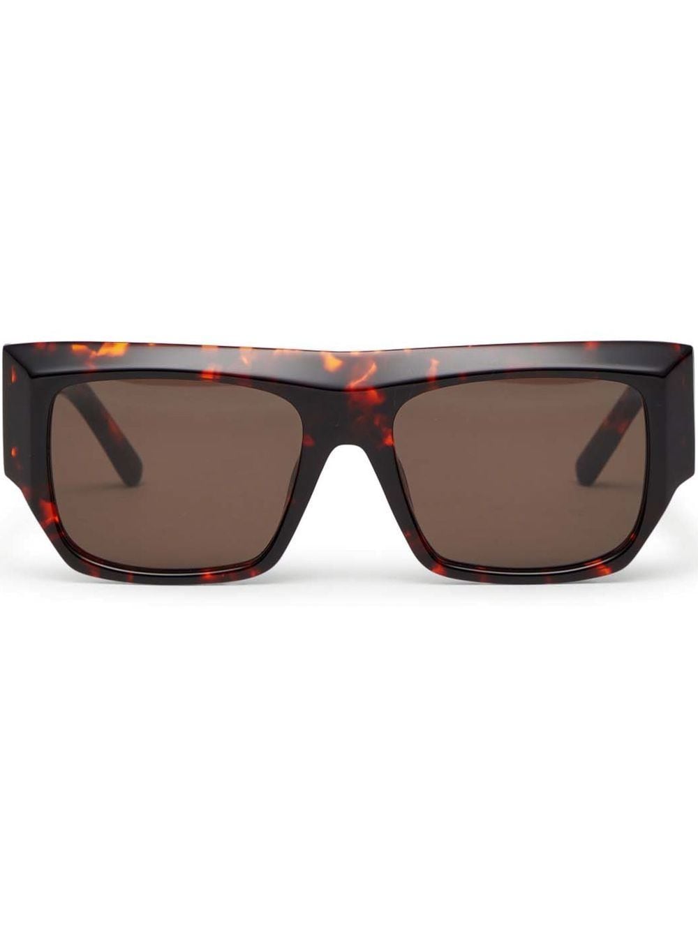 Palm Angels Eyewear Blanca square-frame sunglasses - Brown von Palm Angels Eyewear