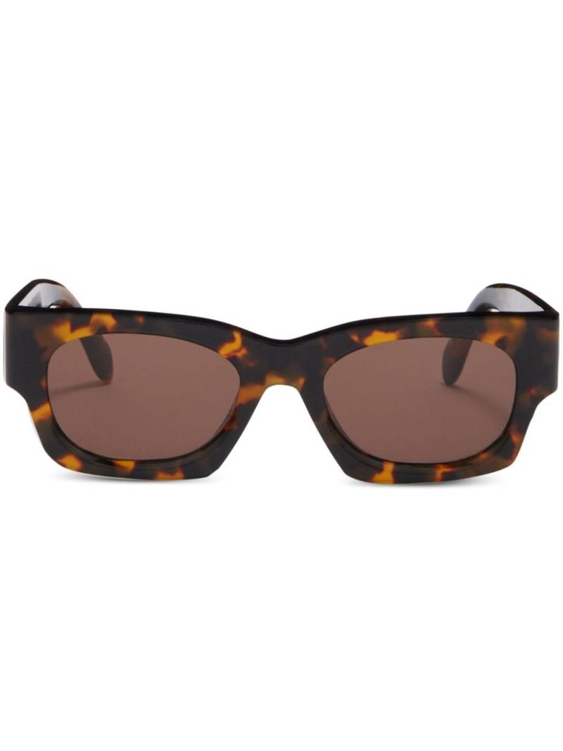 Palm Angels Eyewear Bodie sunglasses - Brown von Palm Angels Eyewear