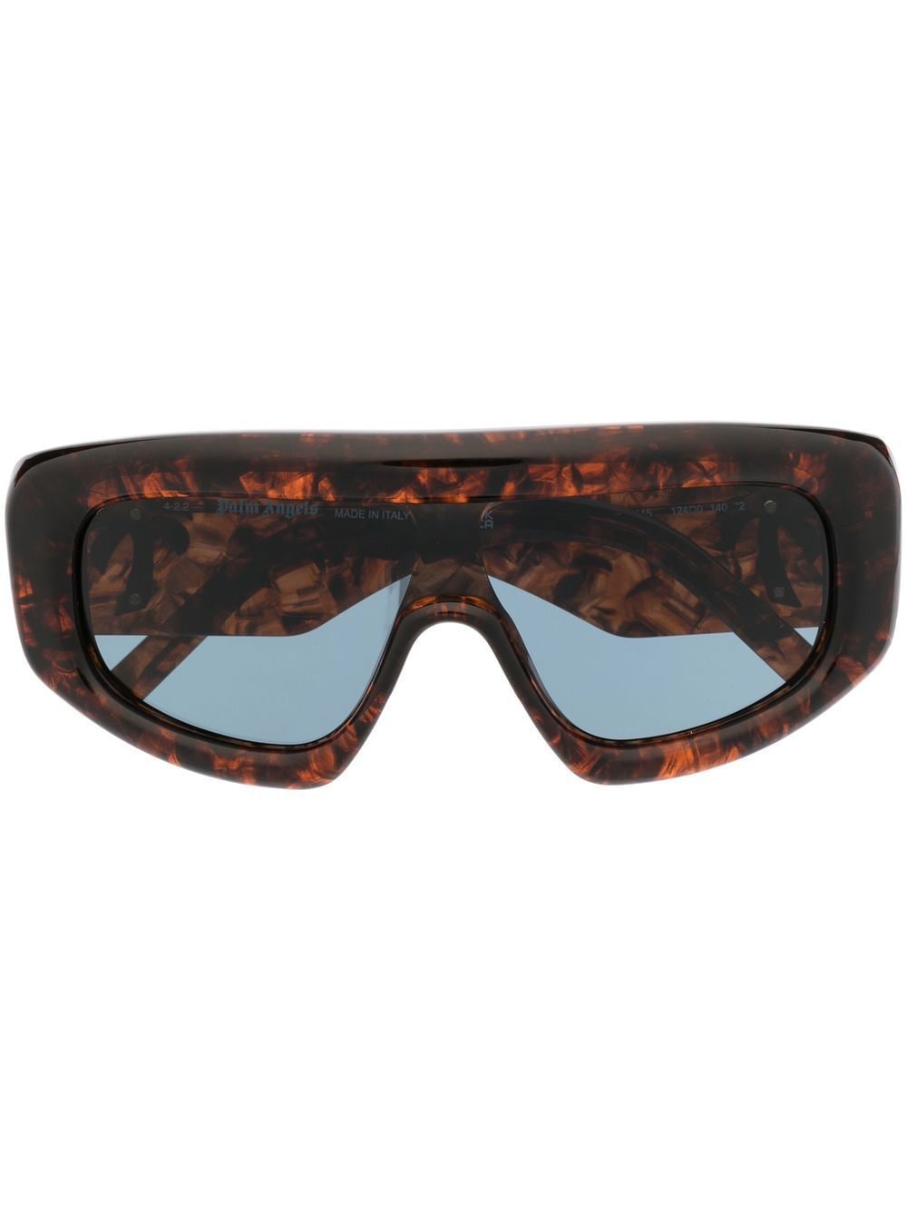 Palm Angels Eyewear Carmel oversize-frame sunglasses - Brown von Palm Angels Eyewear