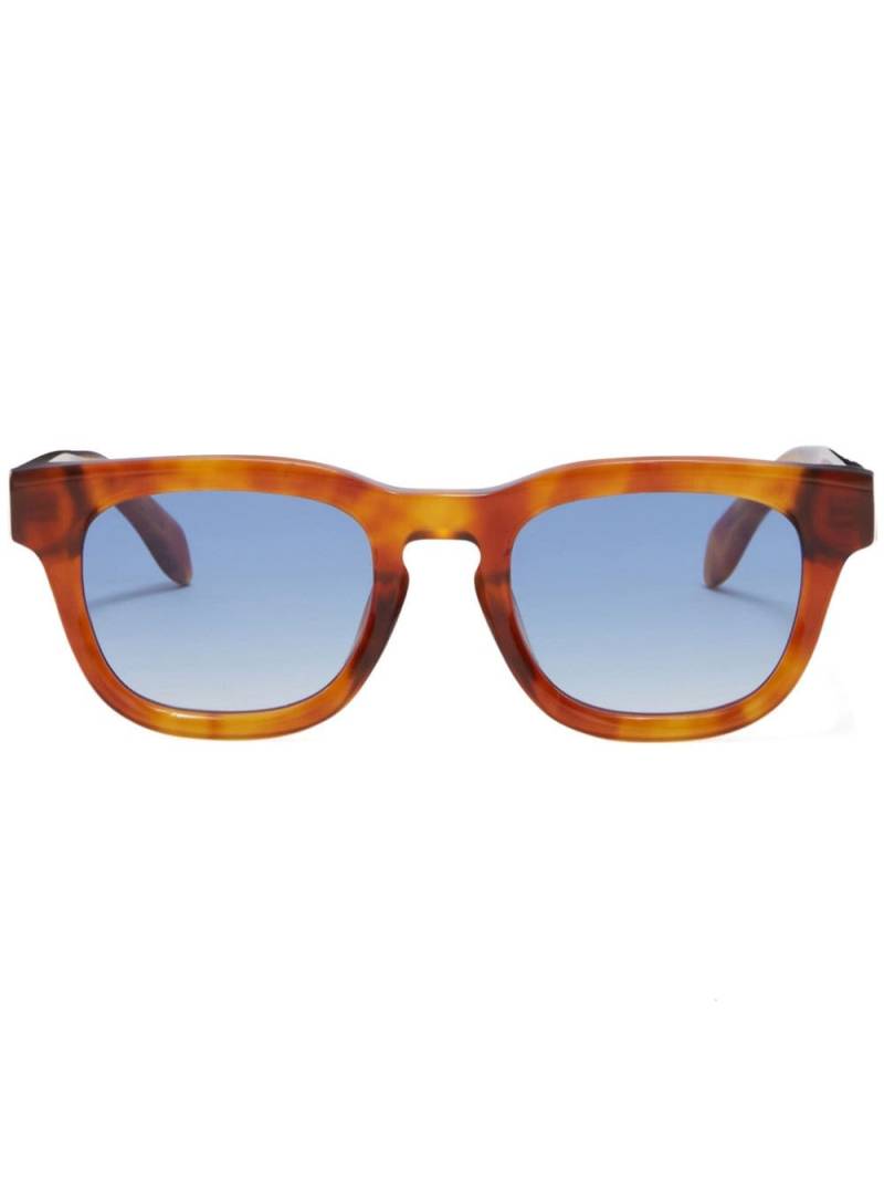 Palm Angels Eyewear Echo sunglasses - Brown von Palm Angels Eyewear