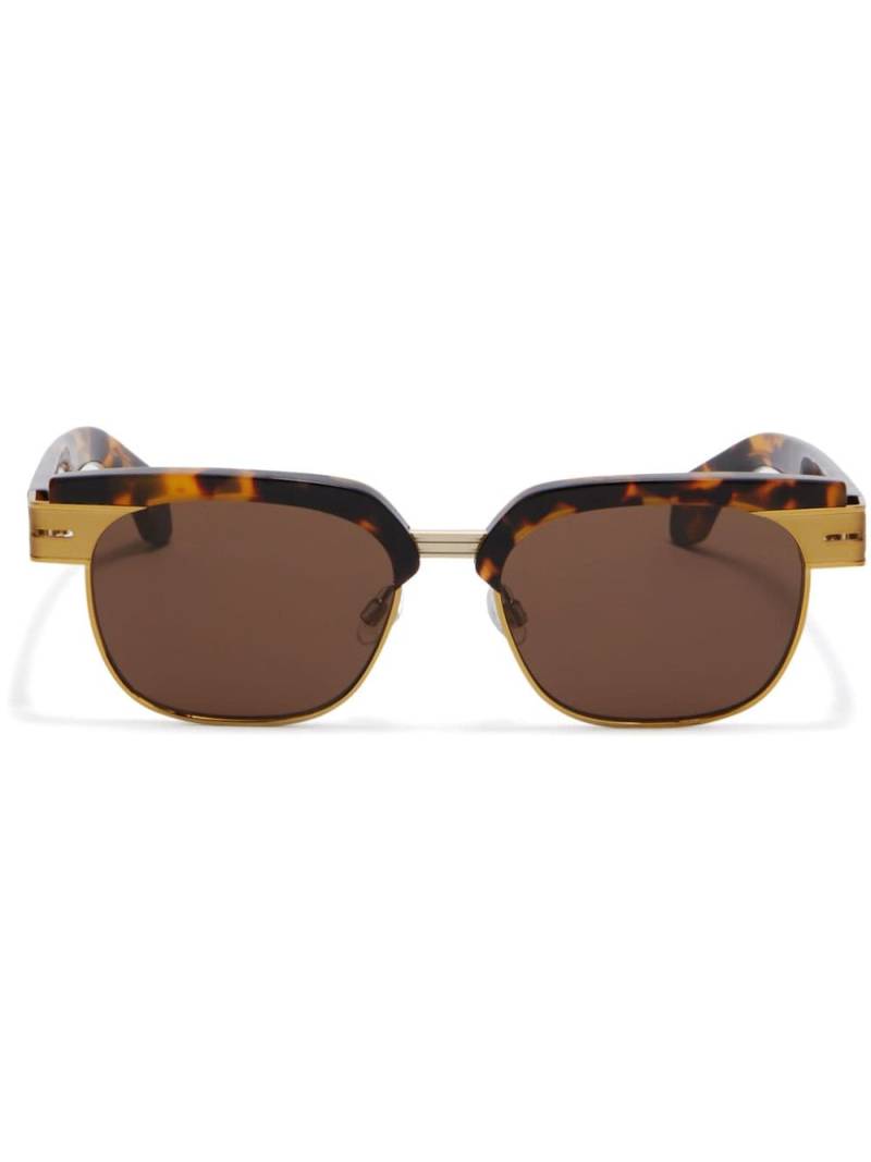 Palm Angels Eyewear Fortuna sunglasses - Brown von Palm Angels Eyewear