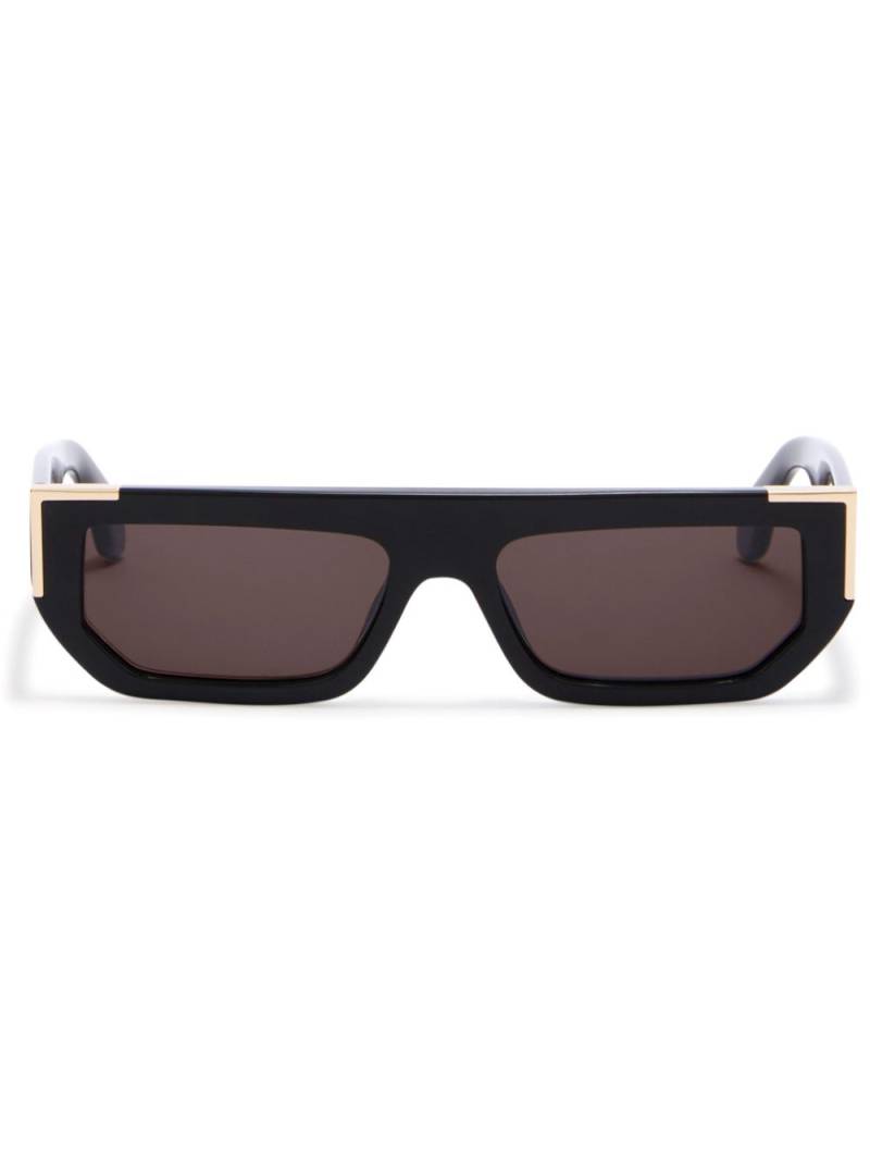 Palm Angels Eyewear Golden sunglasses - Black von Palm Angels Eyewear