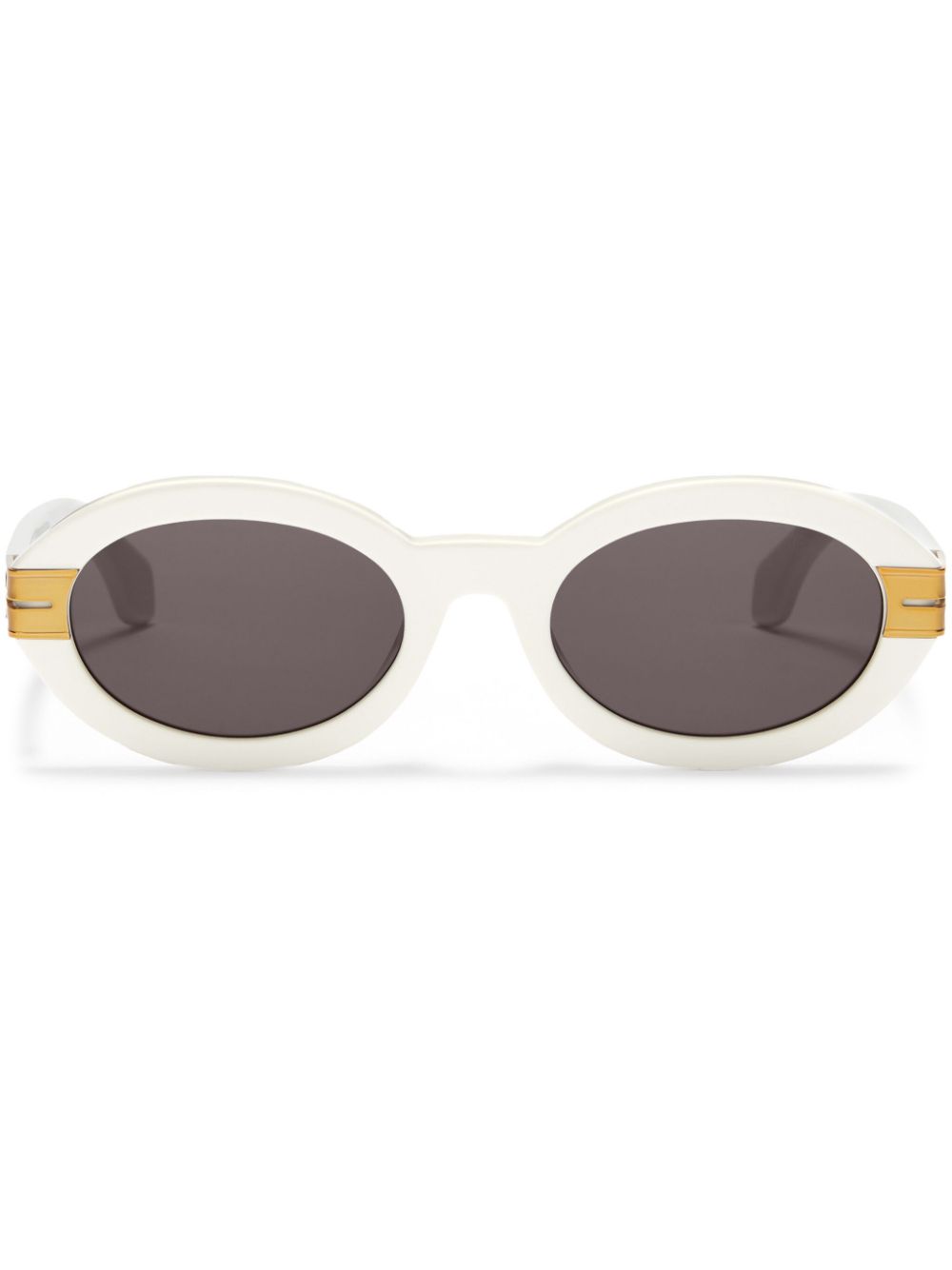 Palm Angels Eyewear Harmony sunglasses - White von Palm Angels Eyewear