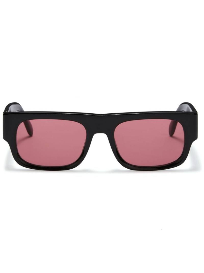 Palm Angels Eyewear Midway sunglasses - Black von Palm Angels Eyewear