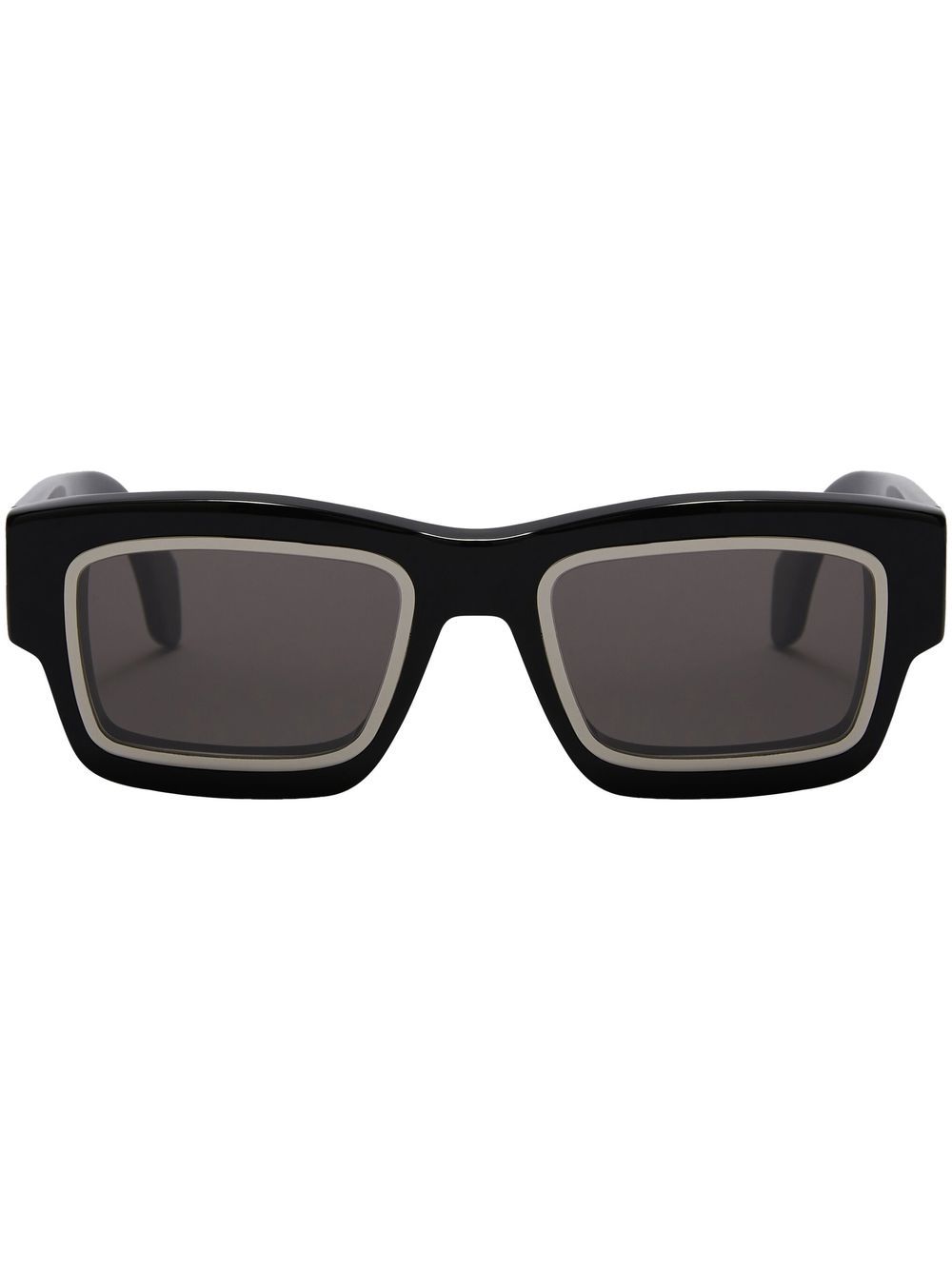 Palm Angels Eyewear Raymond square sunglasses - Black von Palm Angels Eyewear