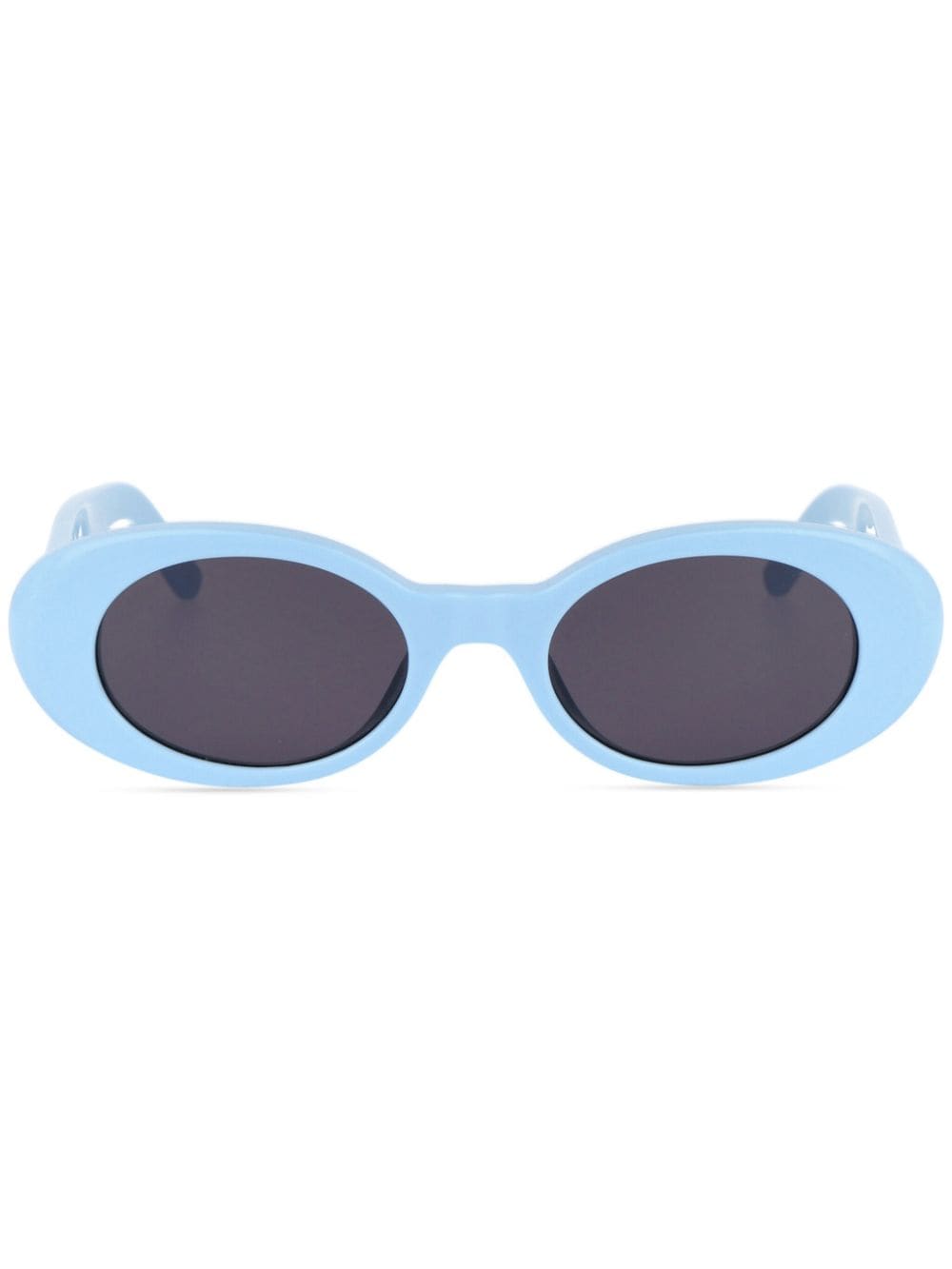 Palm Angels Eyewear Spirit oval-frame sunglasses - Blue von Palm Angels Eyewear