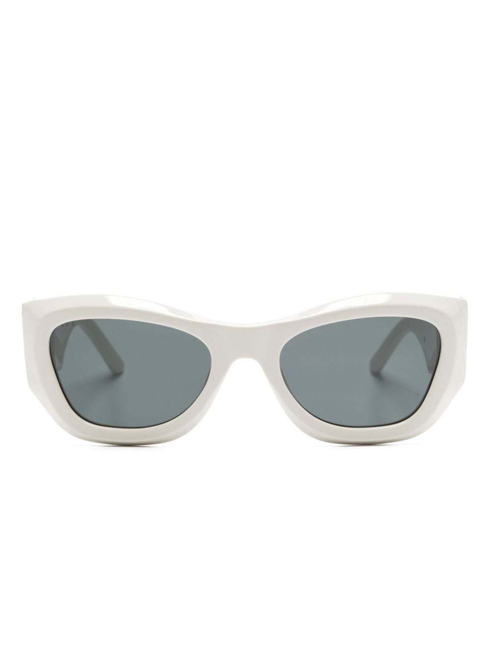 Palm Angels Eyewear cat-eye sunglasses - White von Palm Angels Eyewear