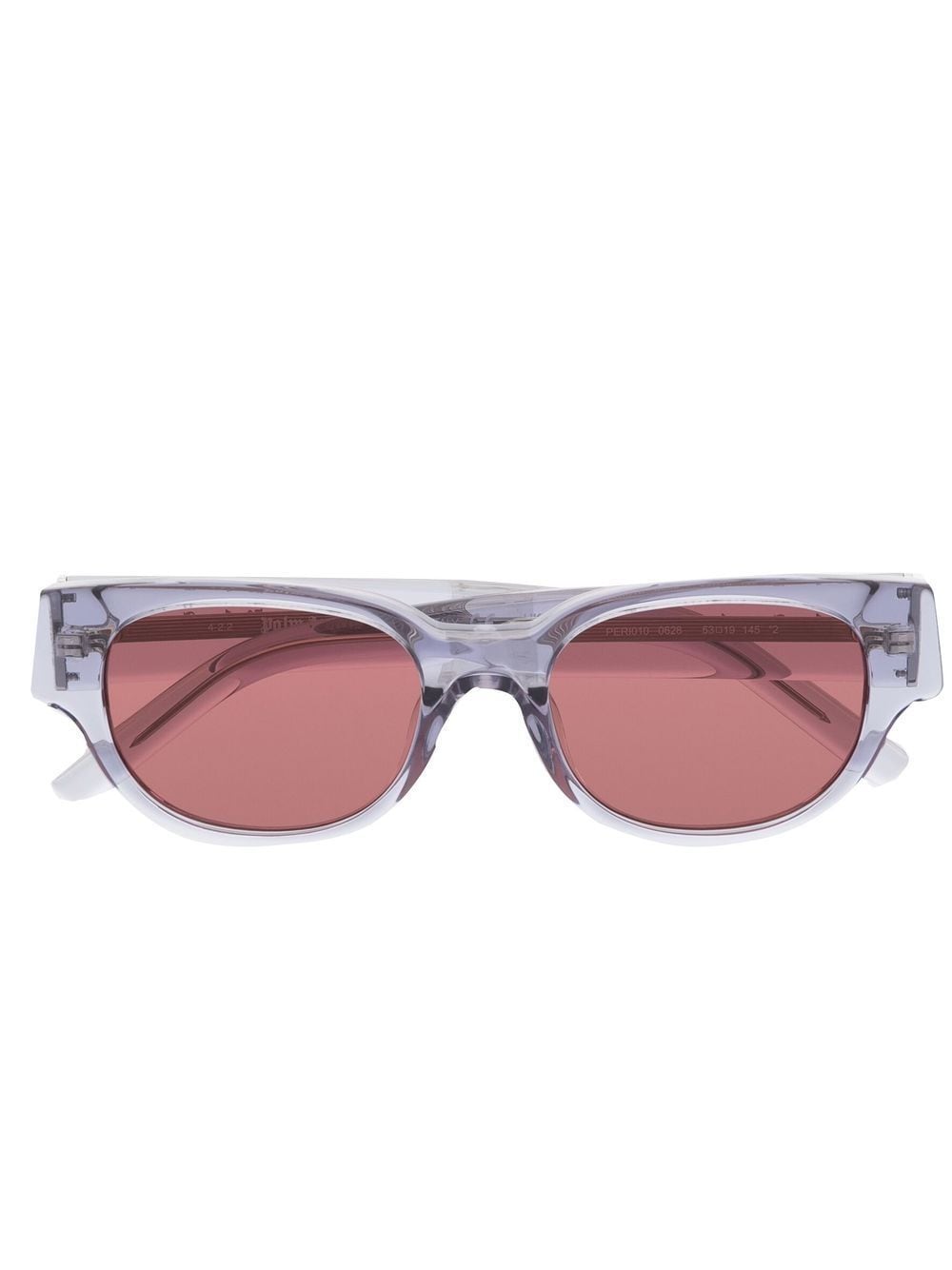 Palm Angels Eyewear round-frame tinted sunglasses - Grey von Palm Angels Eyewear