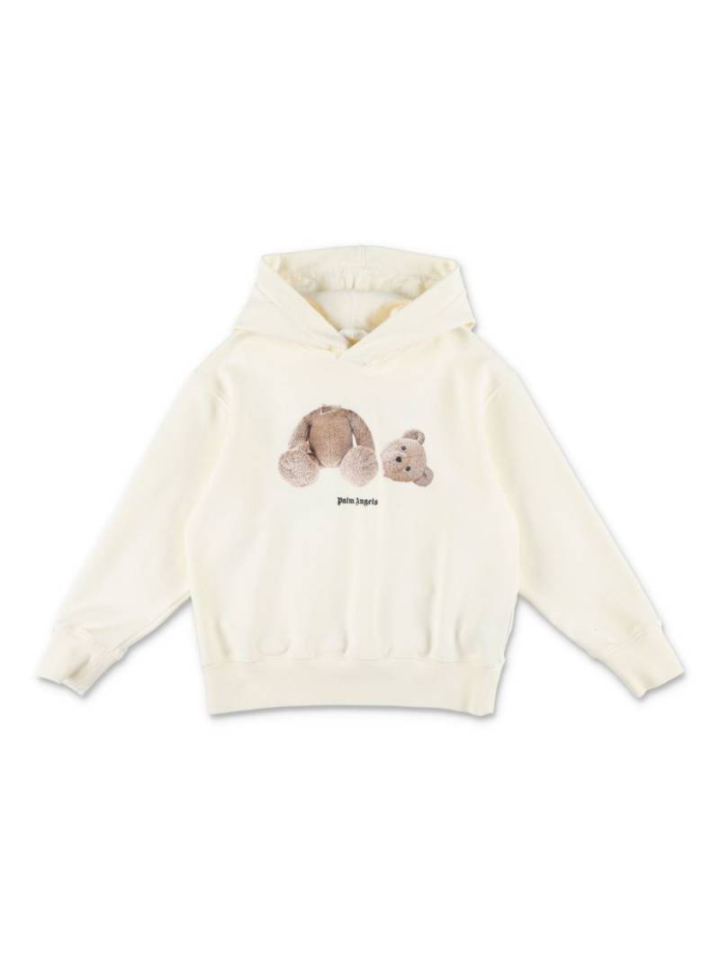 Palm Angels Kids Bear hoodie - Neutrals von Palm Angels Kids