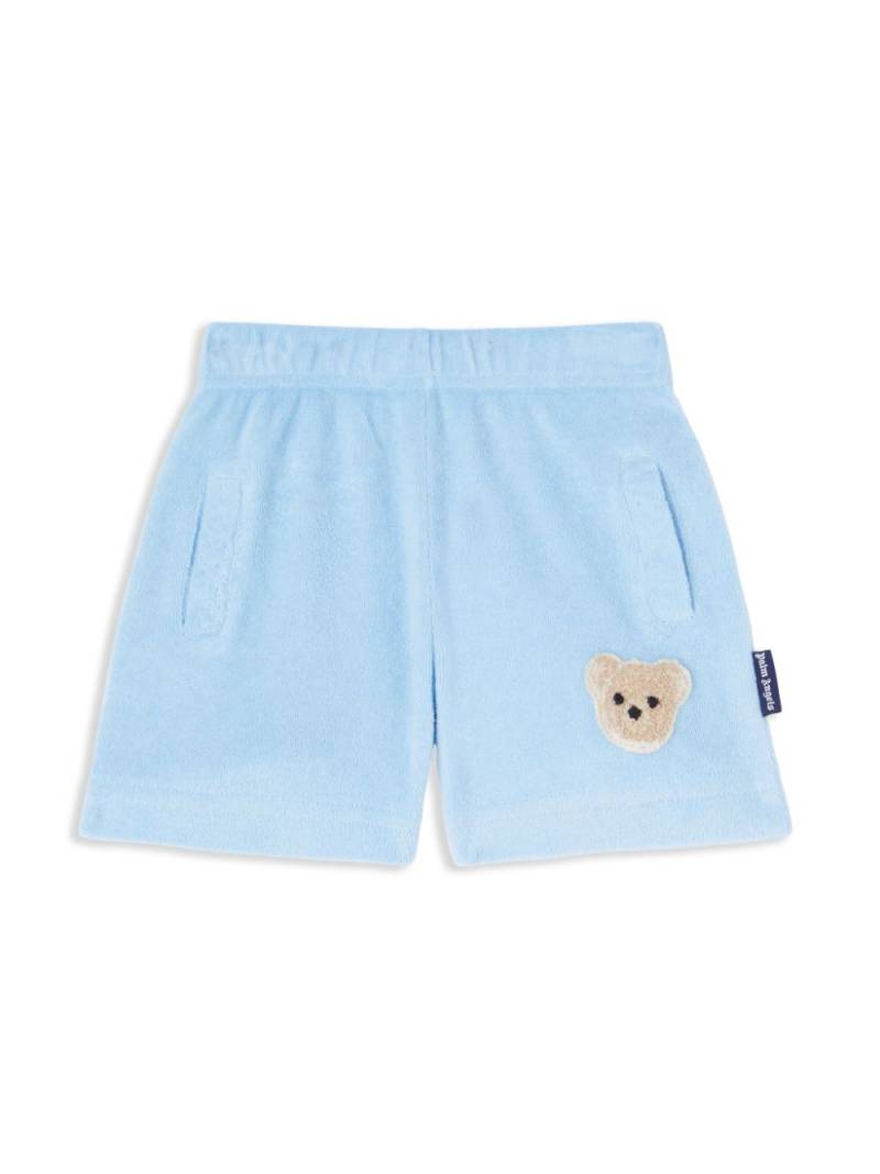 Palm Angels Kids Bear shorts - Blue von Palm Angels Kids