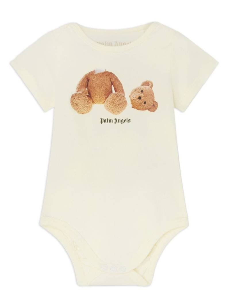 Palm Angels Kids Broken Bear cotton body - Neutrals von Palm Angels Kids