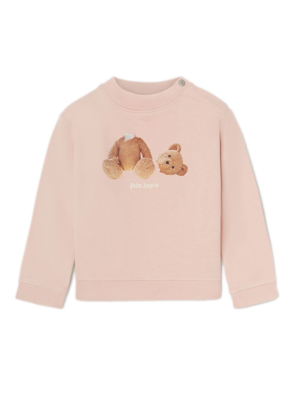 Palm Angels Kids Broken Bear cotton sweatshirt - Pink von Palm Angels Kids