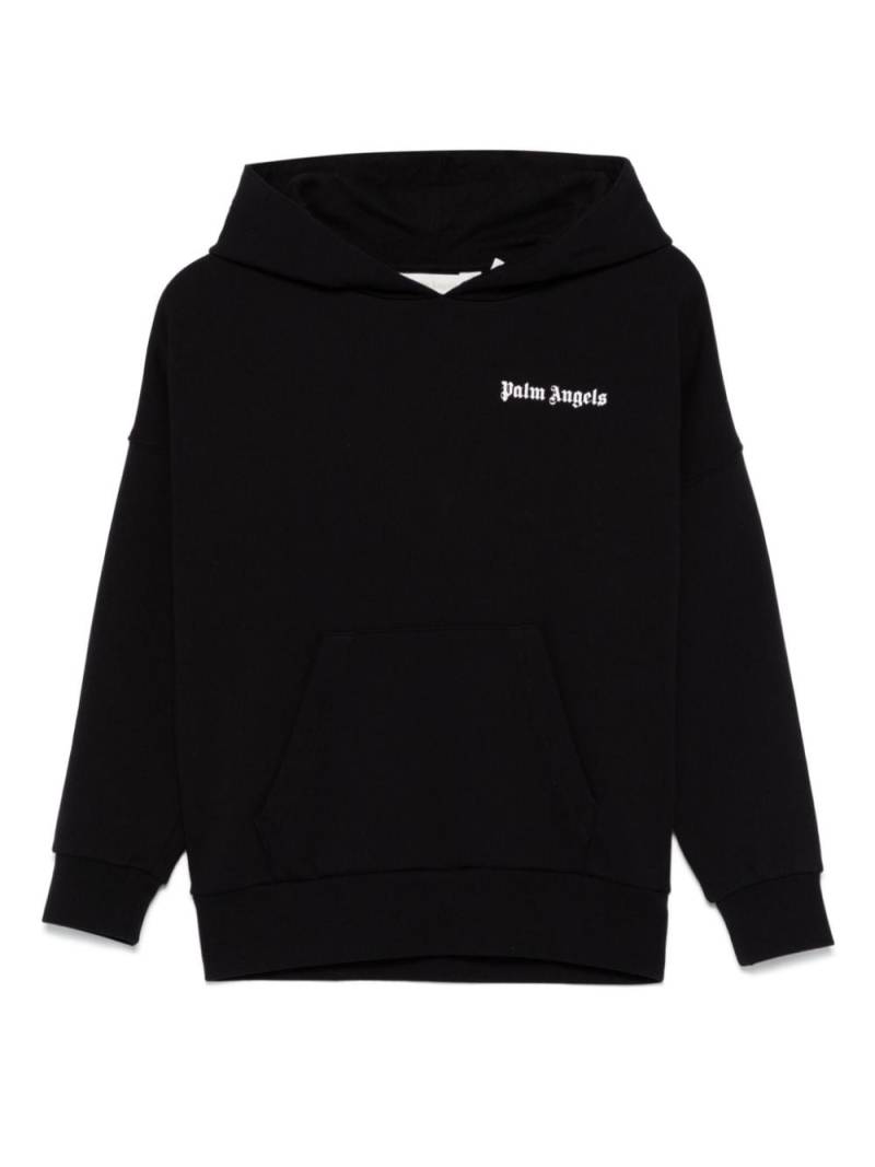 Palm Angels Kids Classic Overlogo hoodie - Black von Palm Angels Kids