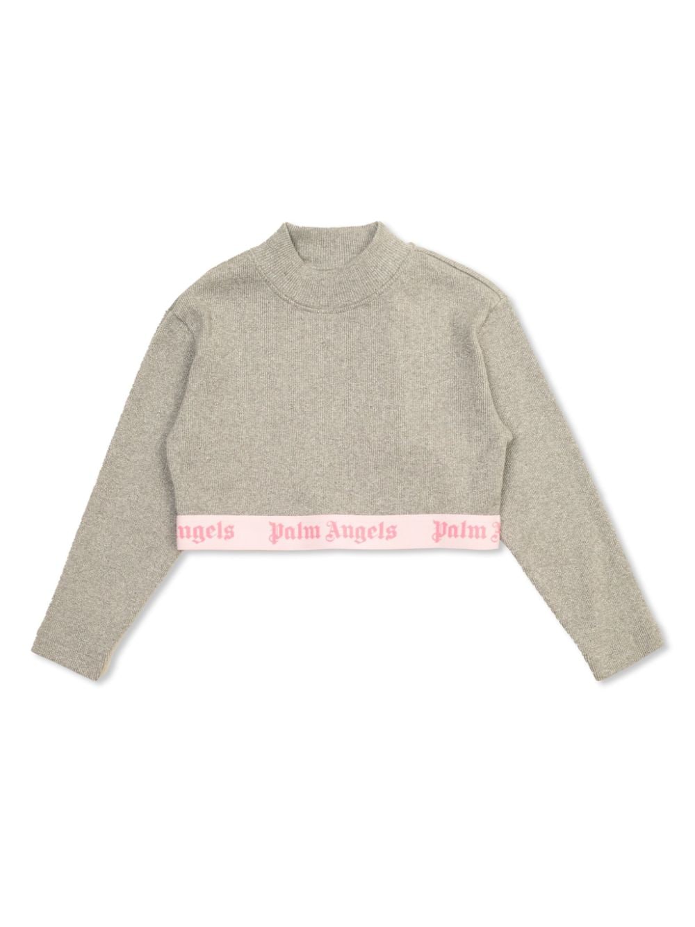 Palm Angels Kids Logo Band jumper - Grey von Palm Angels Kids