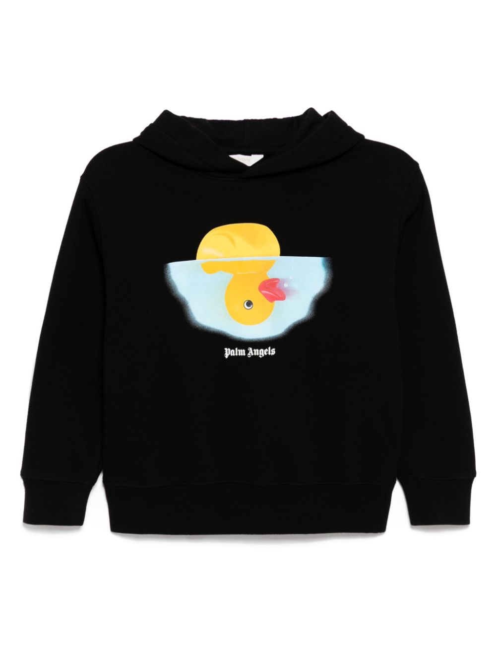 Palm Angels Kids Rubber Duck hoodie - Black von Palm Angels Kids