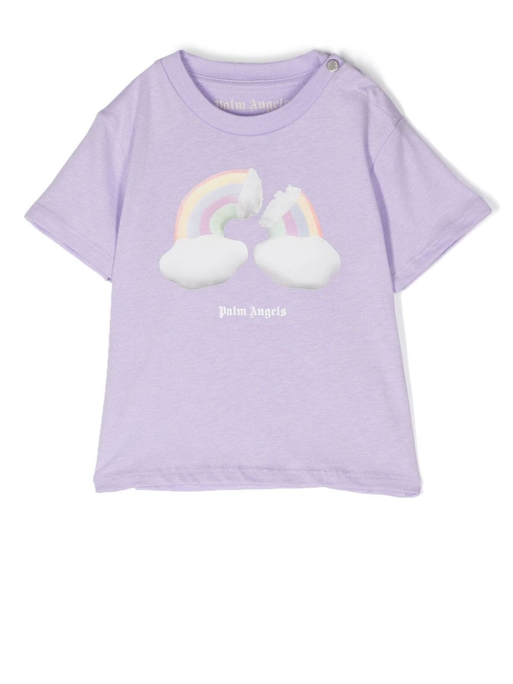Palm Angels Kids graphic-print T-shirt - Purple von Palm Angels Kids