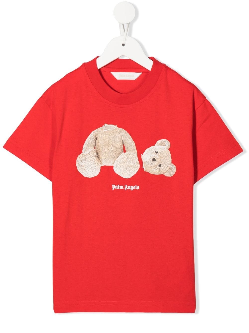 Palm Angels Kids graphic-print T-shirt - Red von Palm Angels Kids