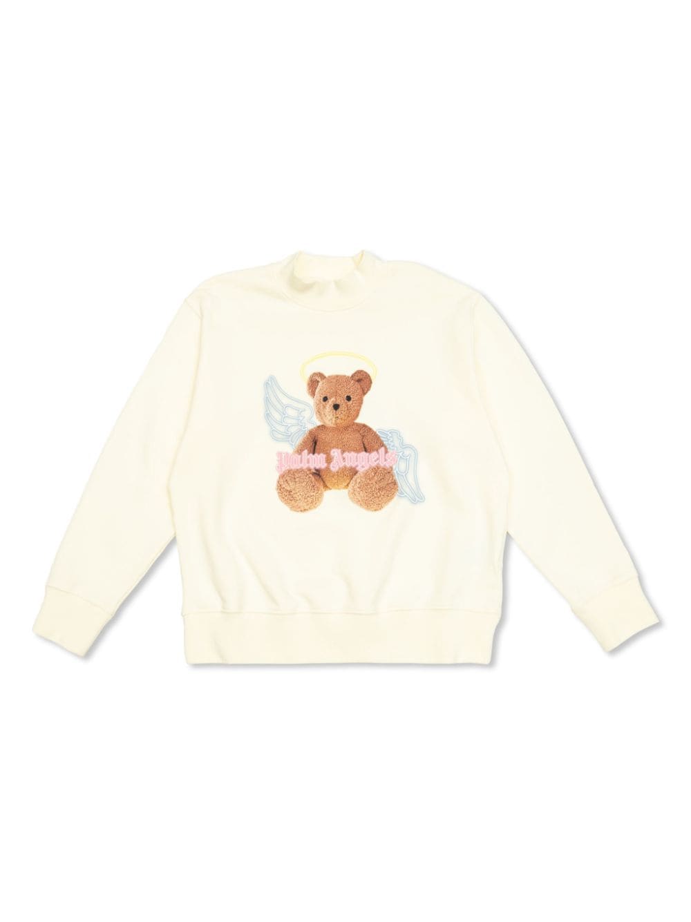 Palm Angels Kids graphic-print sweatshirt - Neutrals von Palm Angels Kids