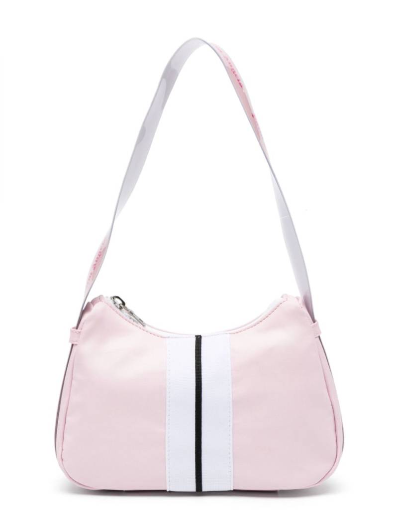 Palm Angels Kids logo-jacquard strap shoulder bag - Pink von Palm Angels Kids