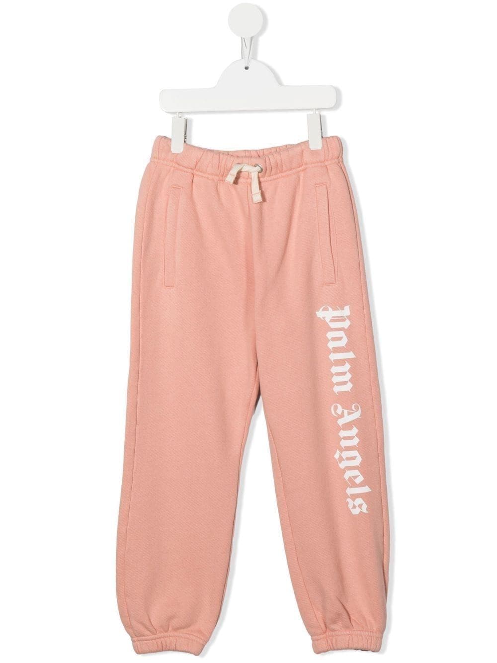 Palm Angels Kids logo-leg drawstring track pants - Pink von Palm Angels Kids