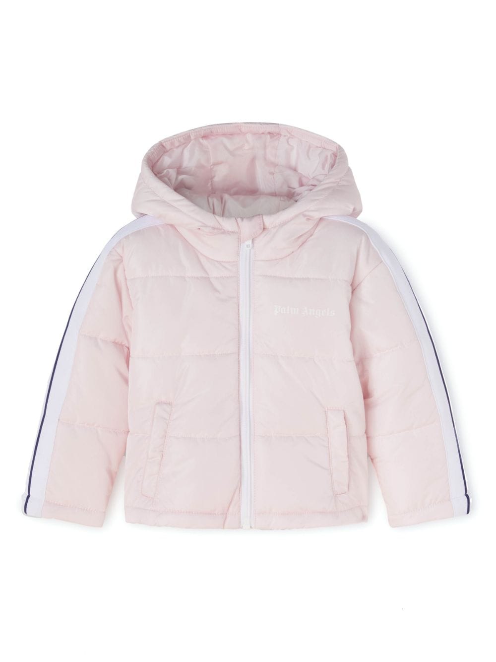 Palm Angels Kids logo-print padded jacket - Pink von Palm Angels Kids