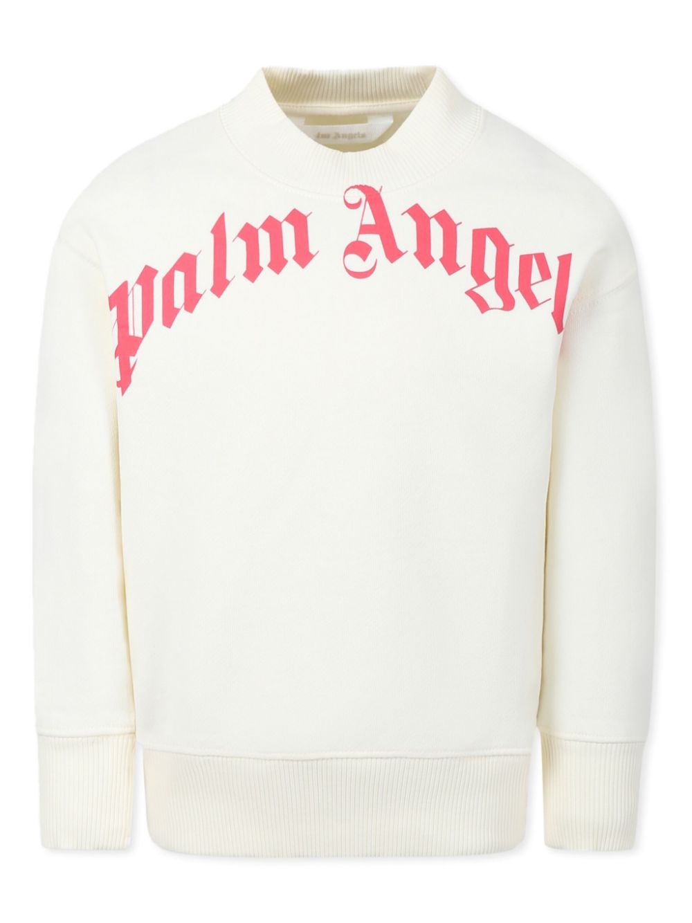 Palm Angels Kids logo-print sweatshirt - Neutrals von Palm Angels Kids