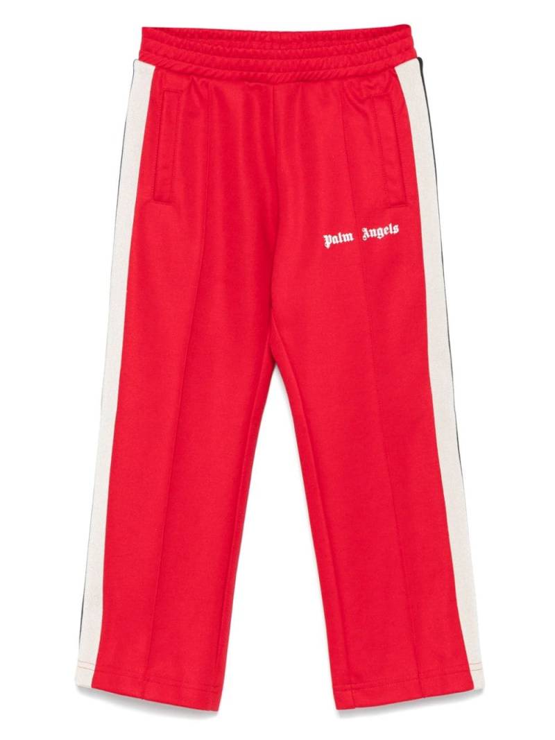 Palm Angels Kids logo-print track pants - Red von Palm Angels Kids