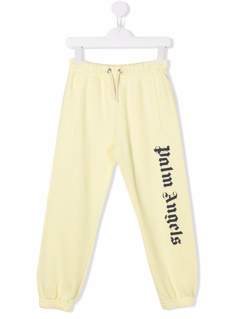 Palm Angels Kids logo-print track pants - Yellow von Palm Angels Kids