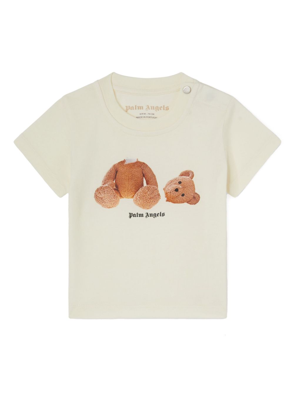 Palm Angels Kids printed T-shirt - Neutrals von Palm Angels Kids