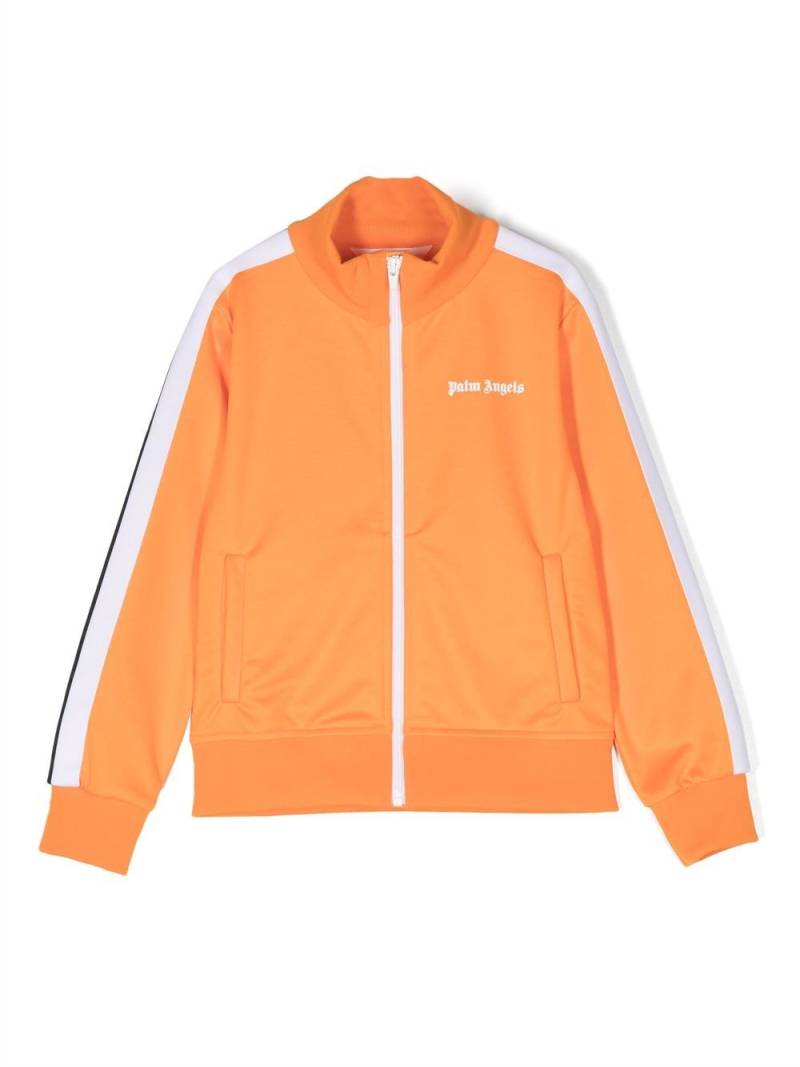 Palm Angels Kids side-stripe-detail jacket - Orange von Palm Angels Kids