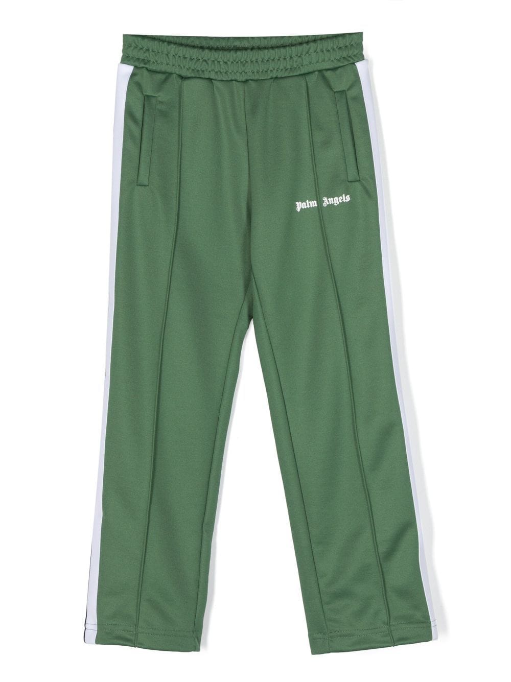 Palm Angels Kids side-stripe track pants - Green von Palm Angels Kids