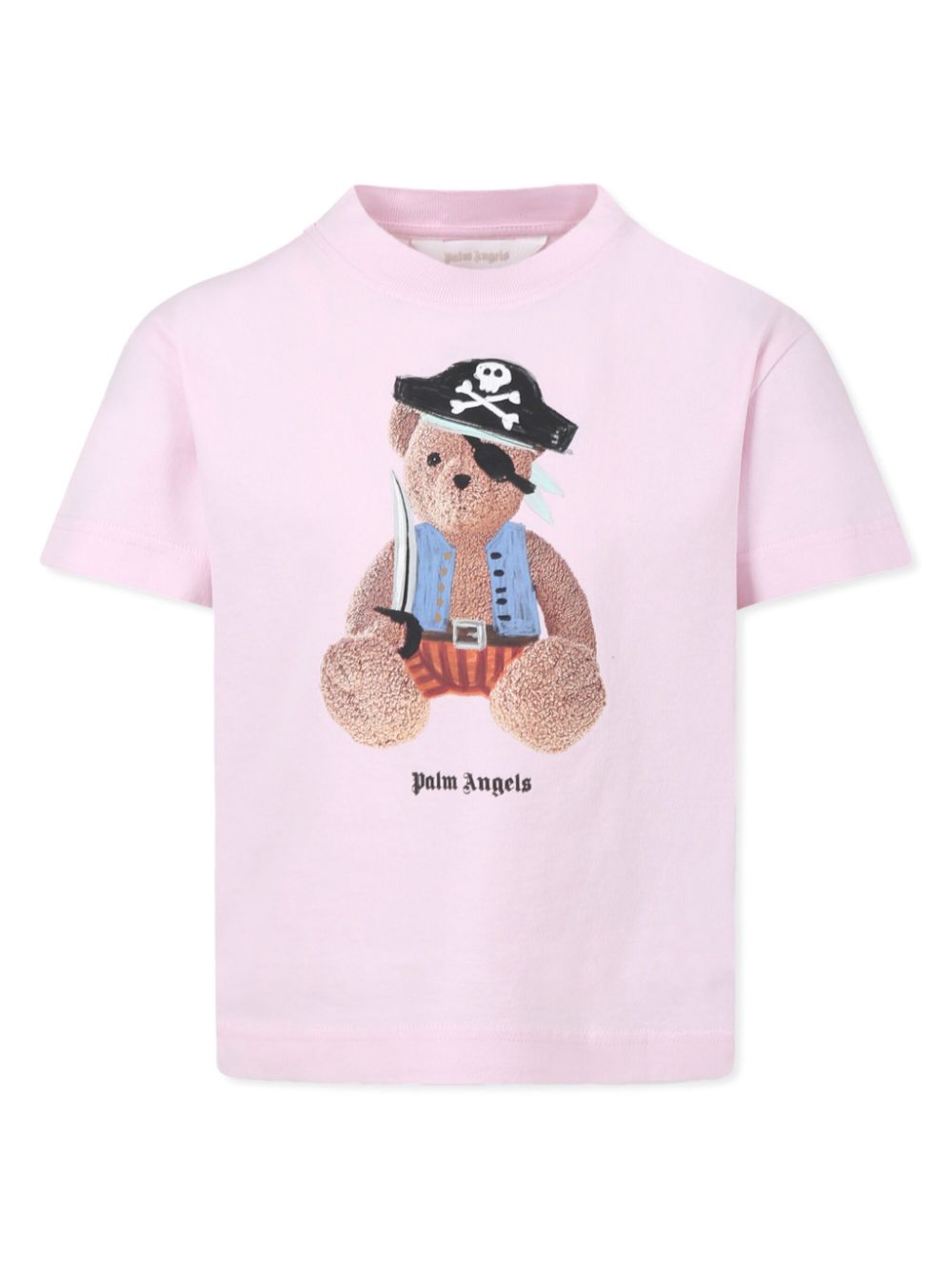 Palm Angels Kids teddy bear T-shirt - Pink von Palm Angels Kids