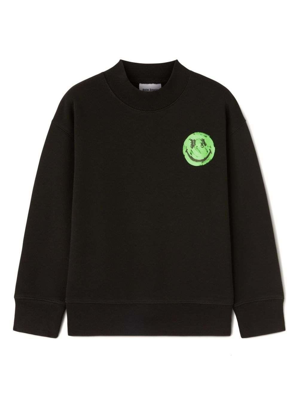 Palm Angels Kids x Smiley cotton sweatshirt - Black von Palm Angels Kids