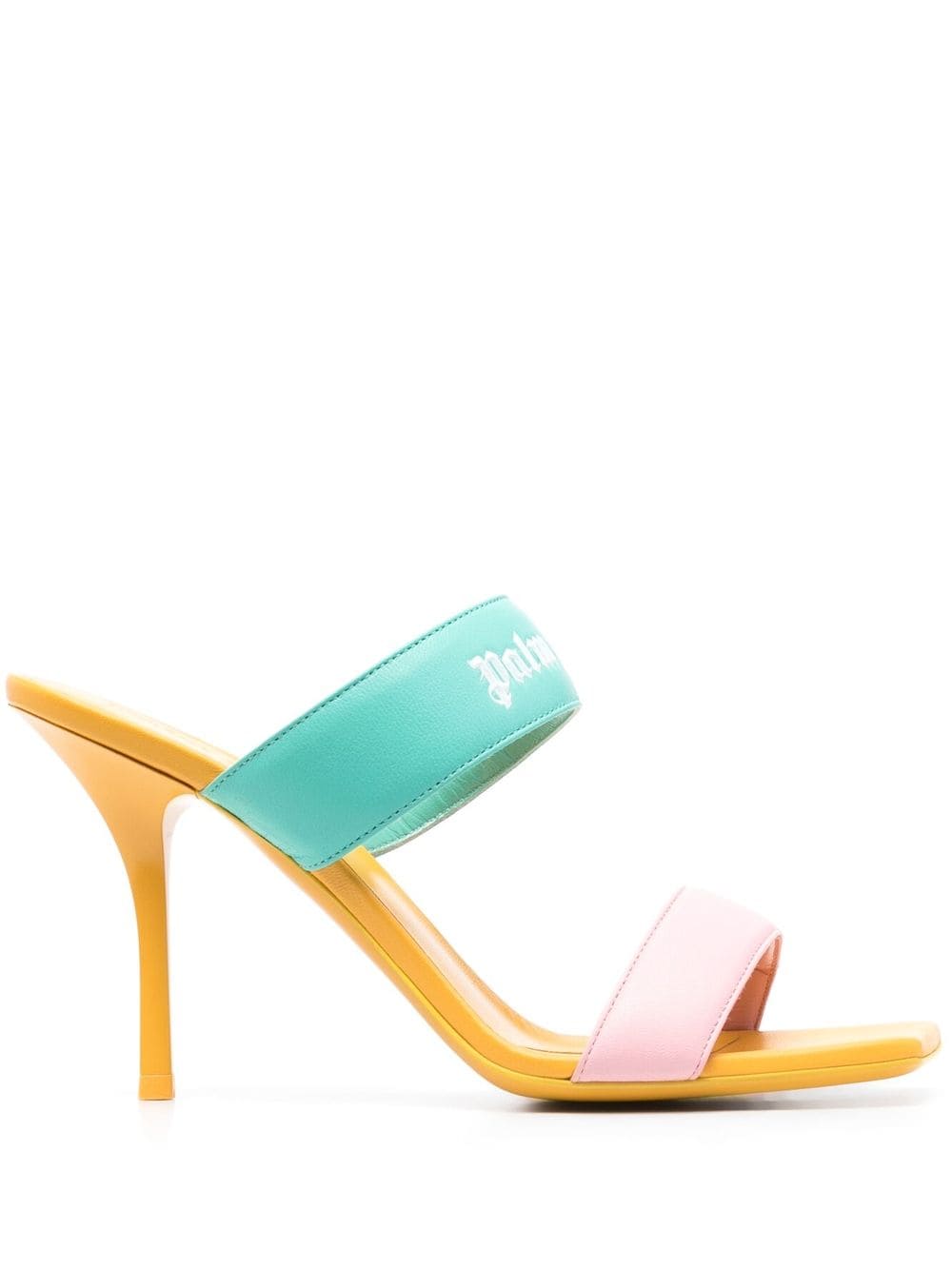 Palm Angels 90mm logo-band sandals - Pink von Palm Angels