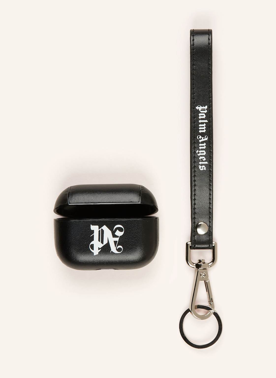 Palm Angels Airpods-Case schwarz von Palm Angels