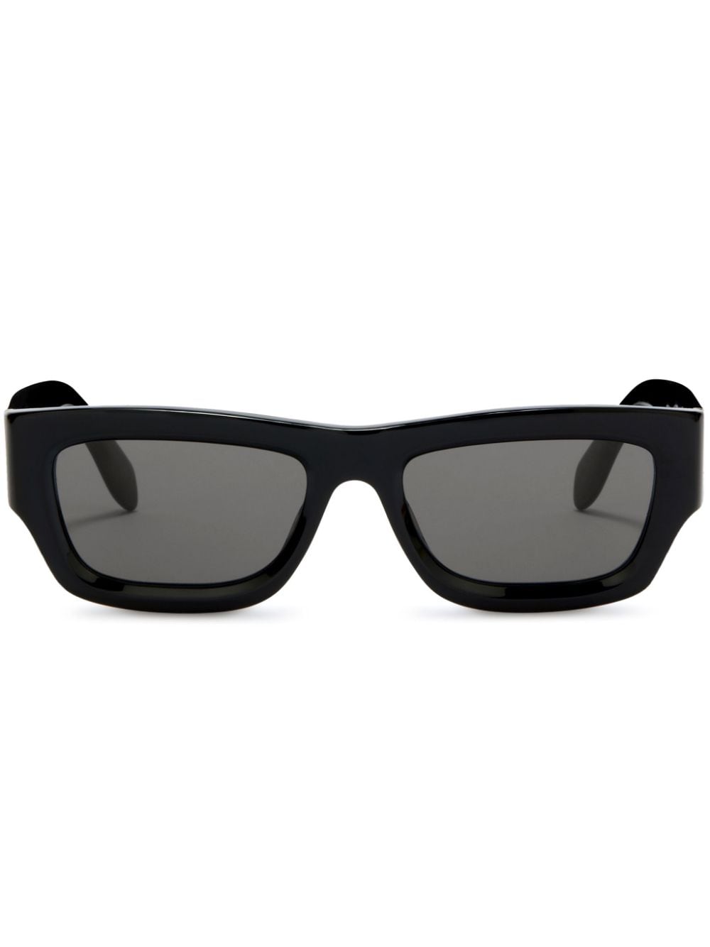 Palm Angels Eyewear Auberry rectangle-frame sunglasses - Black von Palm Angels Eyewear