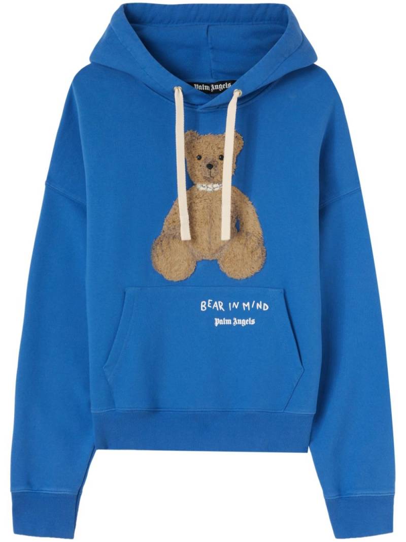 Palm Angels Bear In Mind hoodie - Blue von Palm Angels