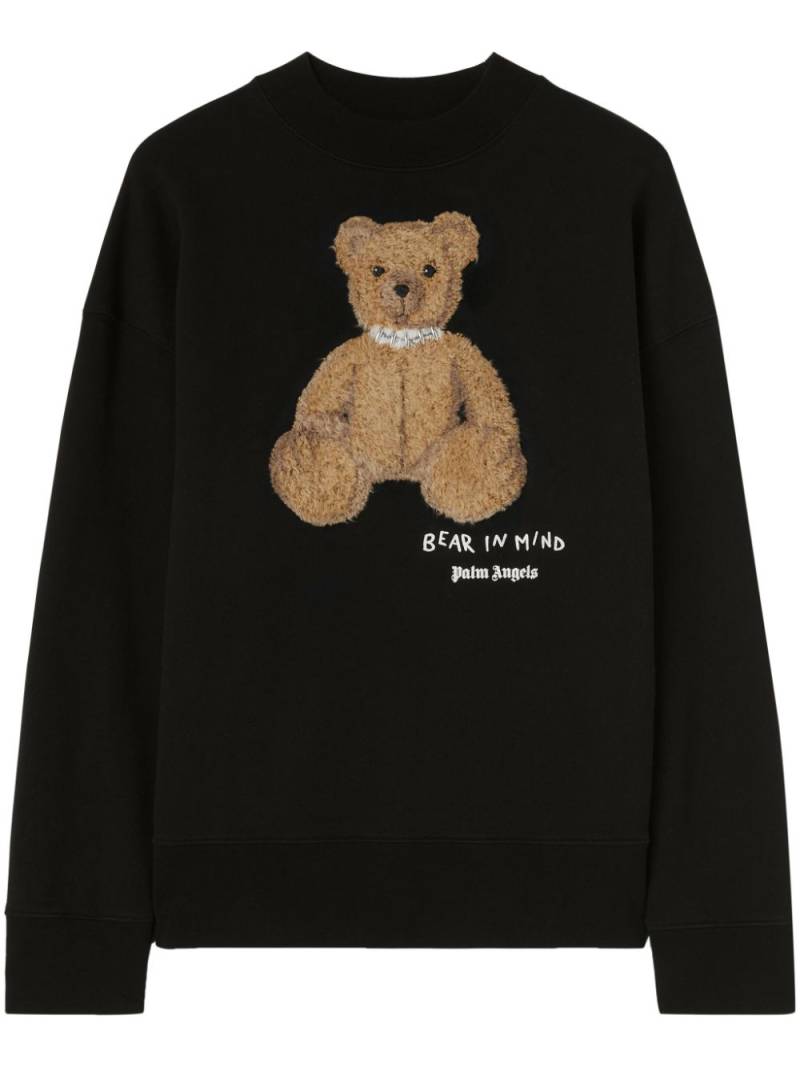 Palm Angels Bear In Mind sweatshirt - Black von Palm Angels