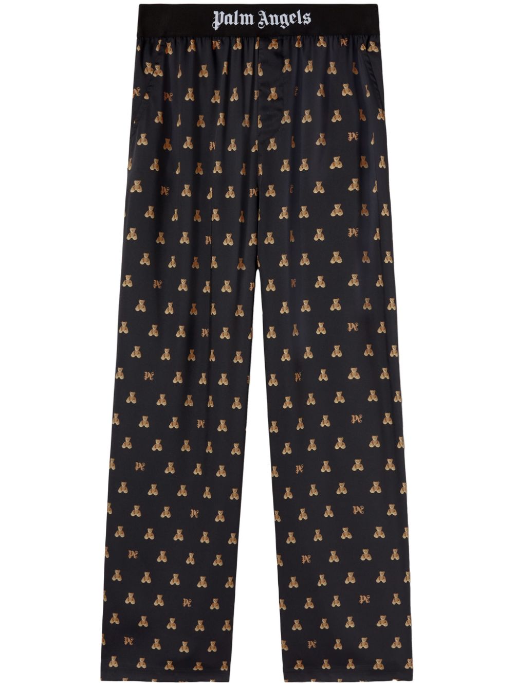 Palm Angels Bear Monogram trousers - Black von Palm Angels