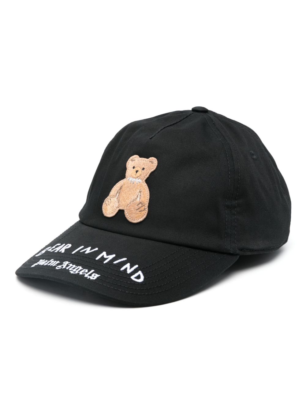 Palm Angels Bear in Mind cap - Black von Palm Angels