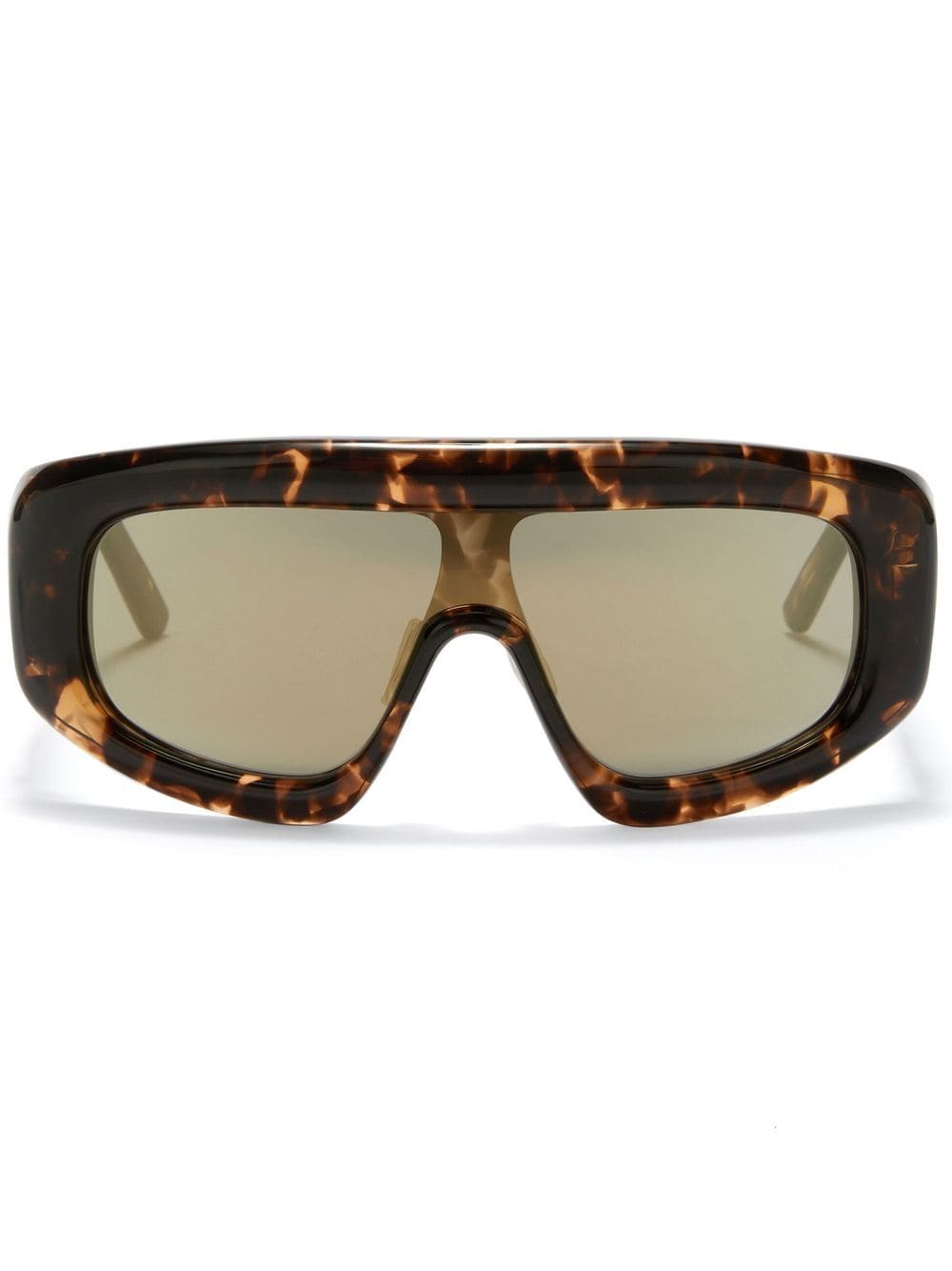 Palm Angels Eyewear Carmel tortoiseshell-effect sunglasses - Brown von Palm Angels Eyewear