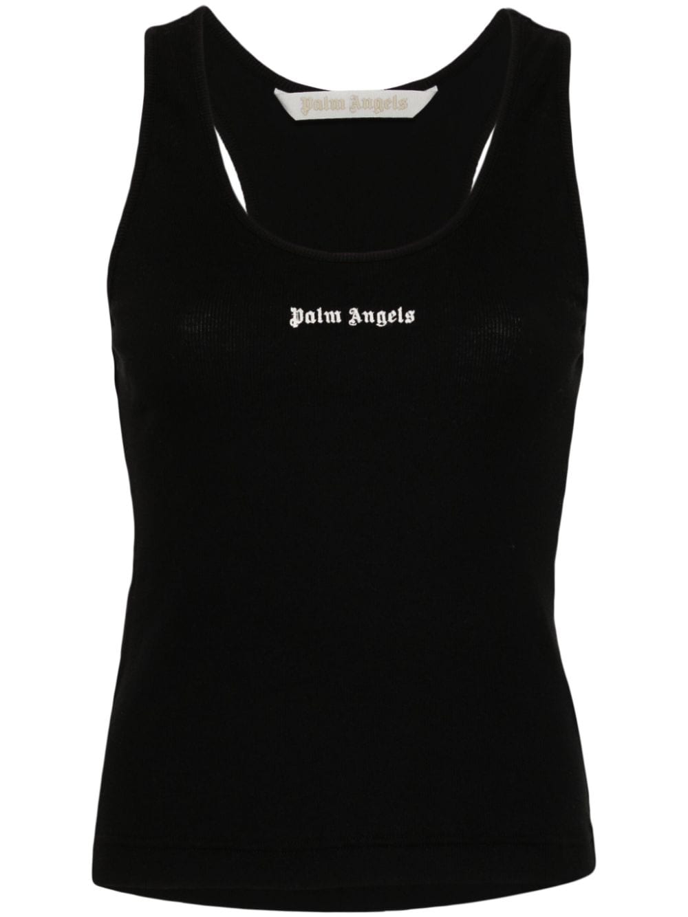 Palm Angels Classic logo tank top - Black von Palm Angels