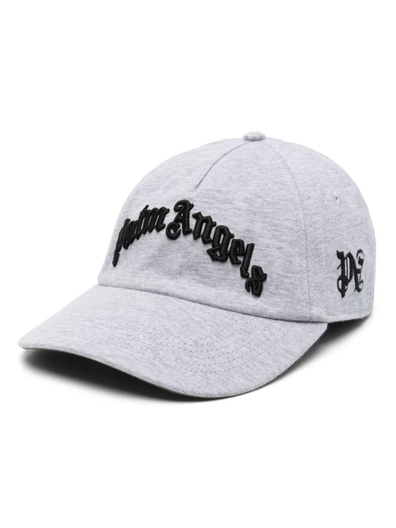 Palm Angels Curved Logo cap - Grey von Palm Angels