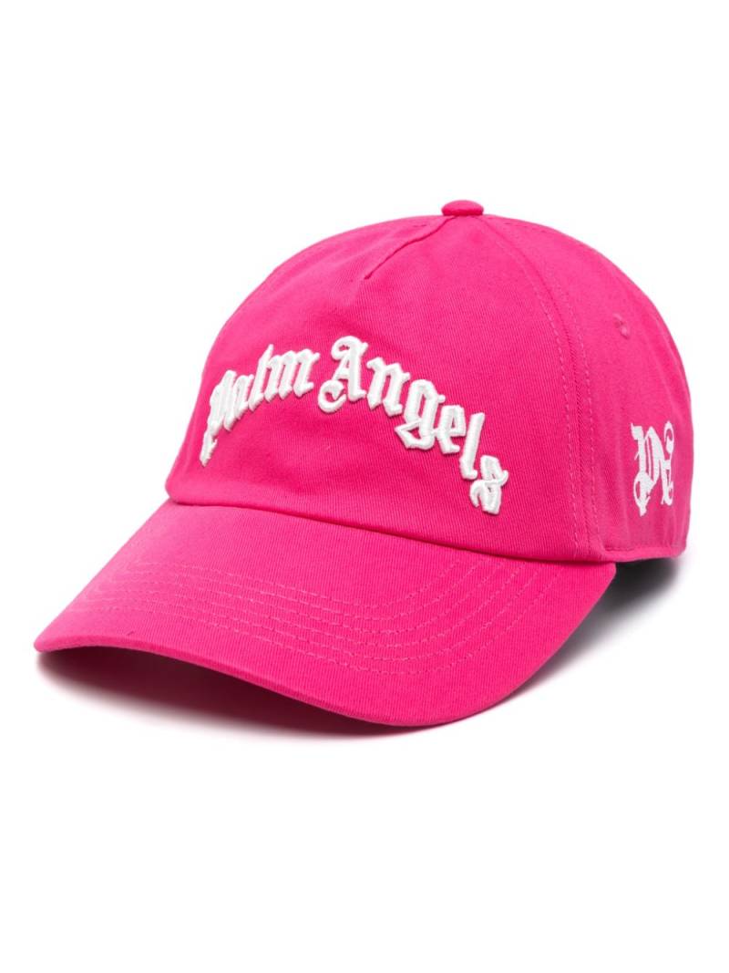 Palm Angels Curved Logo cap - Pink von Palm Angels