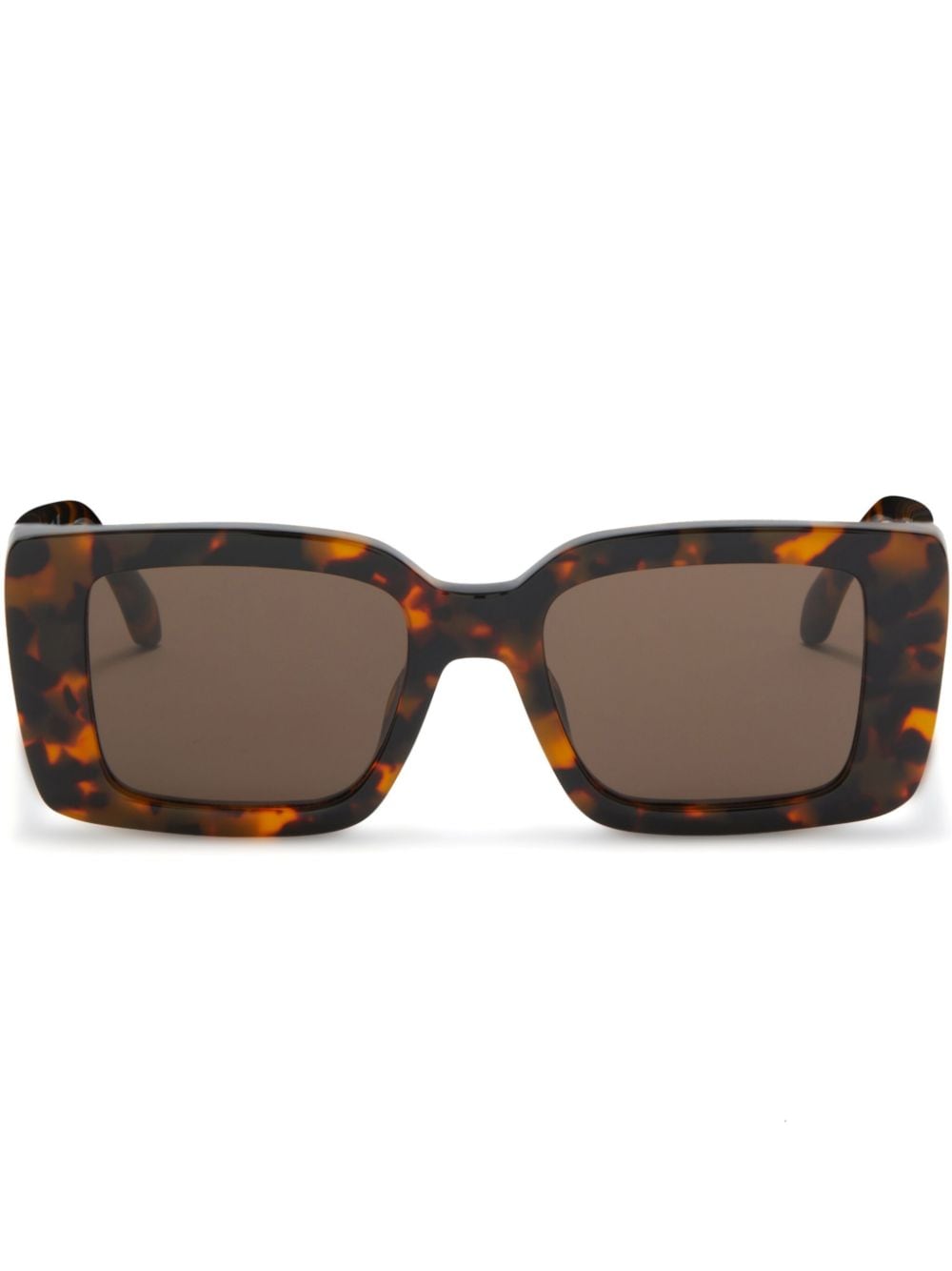 Palm Angels Eyewear Dorris square-frame sunglasses - Brown von Palm Angels Eyewear