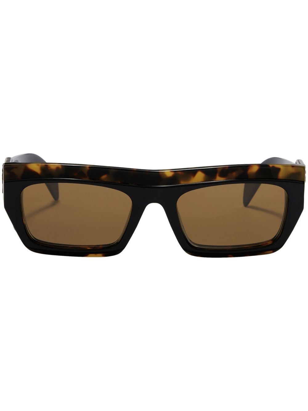 Palm Angels Eyewear Empire rectangle sunglasses - Brown von Palm Angels Eyewear