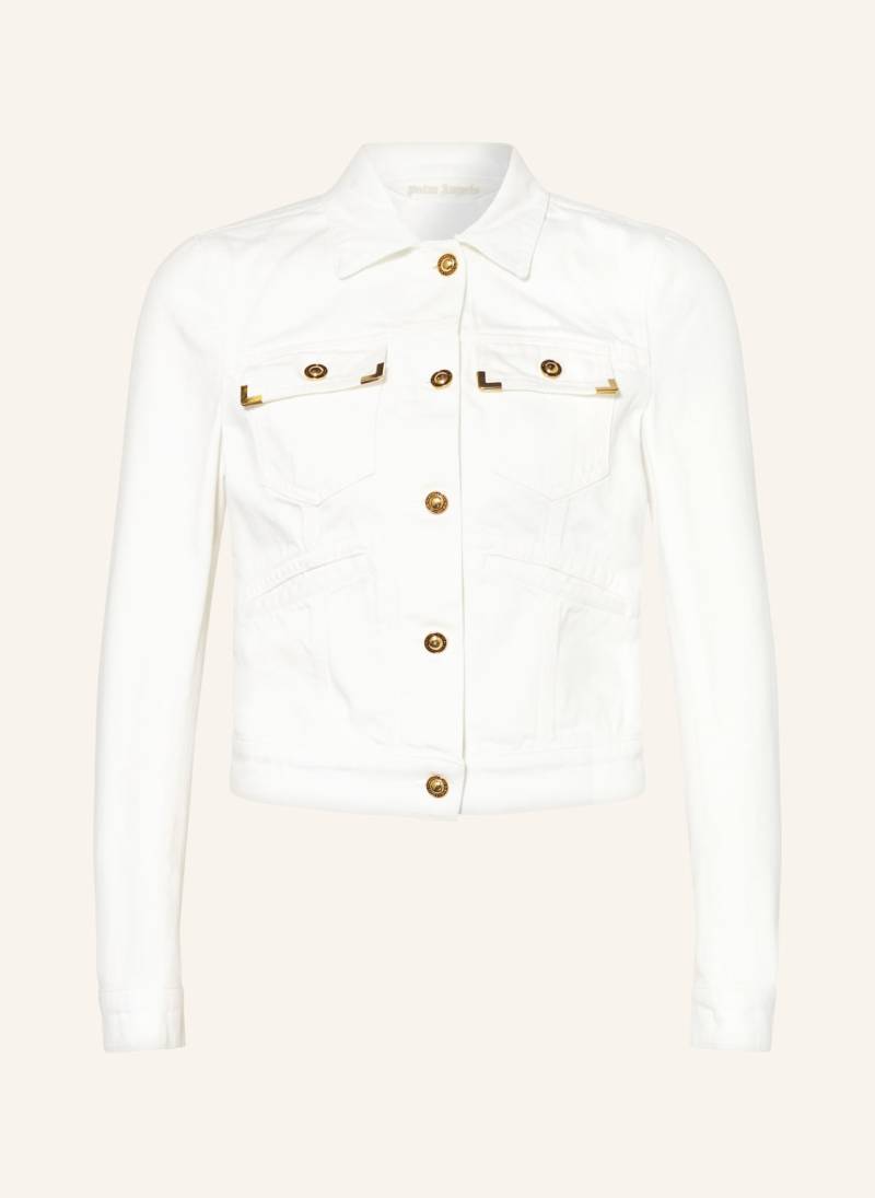 Palm Angels Jeansjacke weiss von Palm Angels