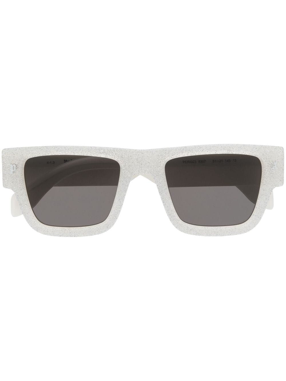 Palm Angels Eyewear Lala rectangle-frame sunglasses - Grey von Palm Angels Eyewear