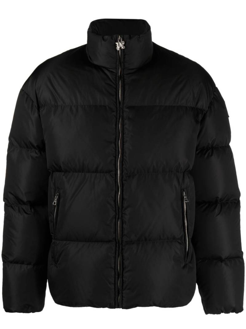 Palm Angels quilted ski jacket - Black von Palm Angels